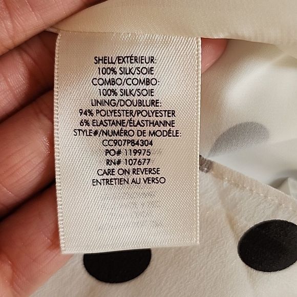 Alice +Olivia polka dot skirt sz 8 - Picture 5 of 5